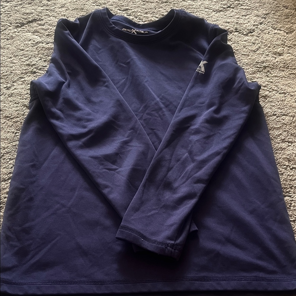 ZeroXposur Dark Blue Long Sleeve Underlayer Tee